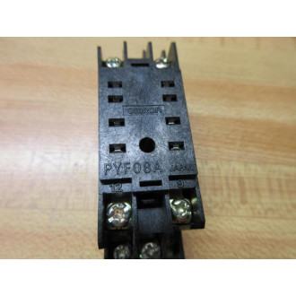 Omron PYF08A Relay Socket PYFO8A - Used