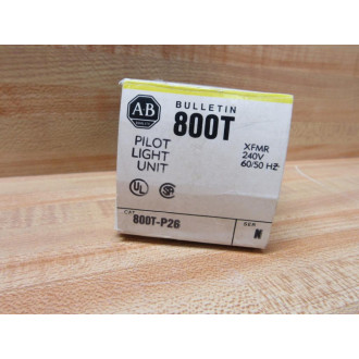 Allen Bradley 800T-P26B Pilot Light Assy 800TP26