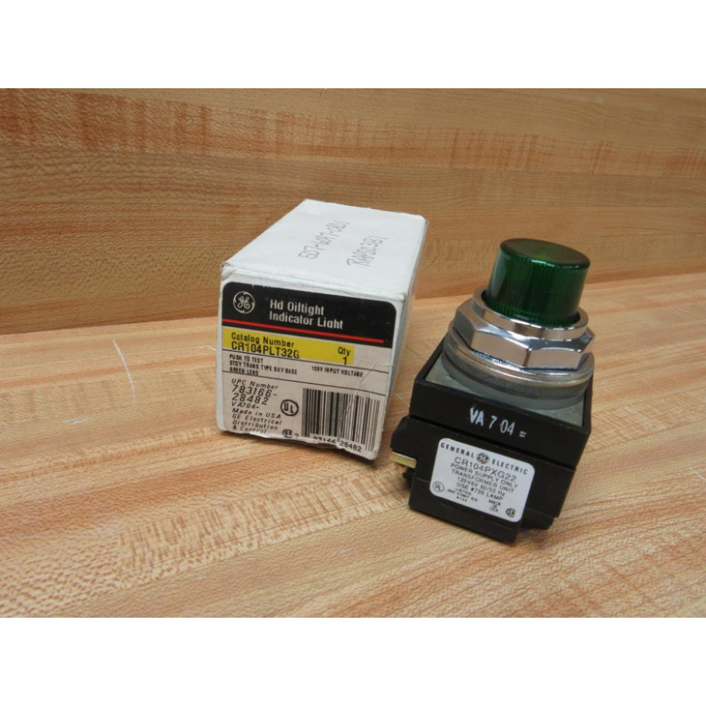 General Electric CR104PLT32G Pushbutton GE General Electric CR104PLT32G Pushbutton GE