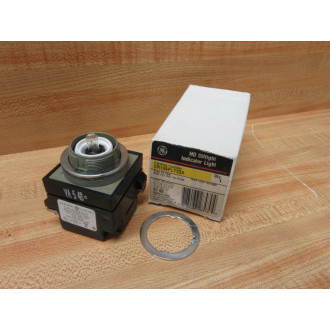 General Electric CR104PLT22A Push To Test Indicator Light GE WO Contact Blocks