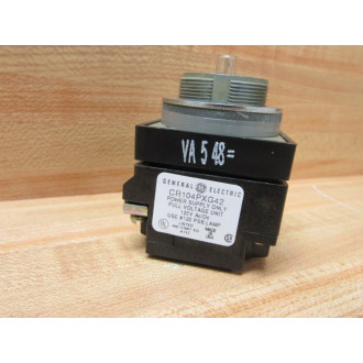 General Electric CR104PLT22A Push To Test Indicator Light GE WO Contact Blocks