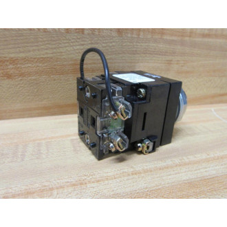 General Electric CR104PLT22A Push To Test Indicator Light GE WN.O. & N.C.