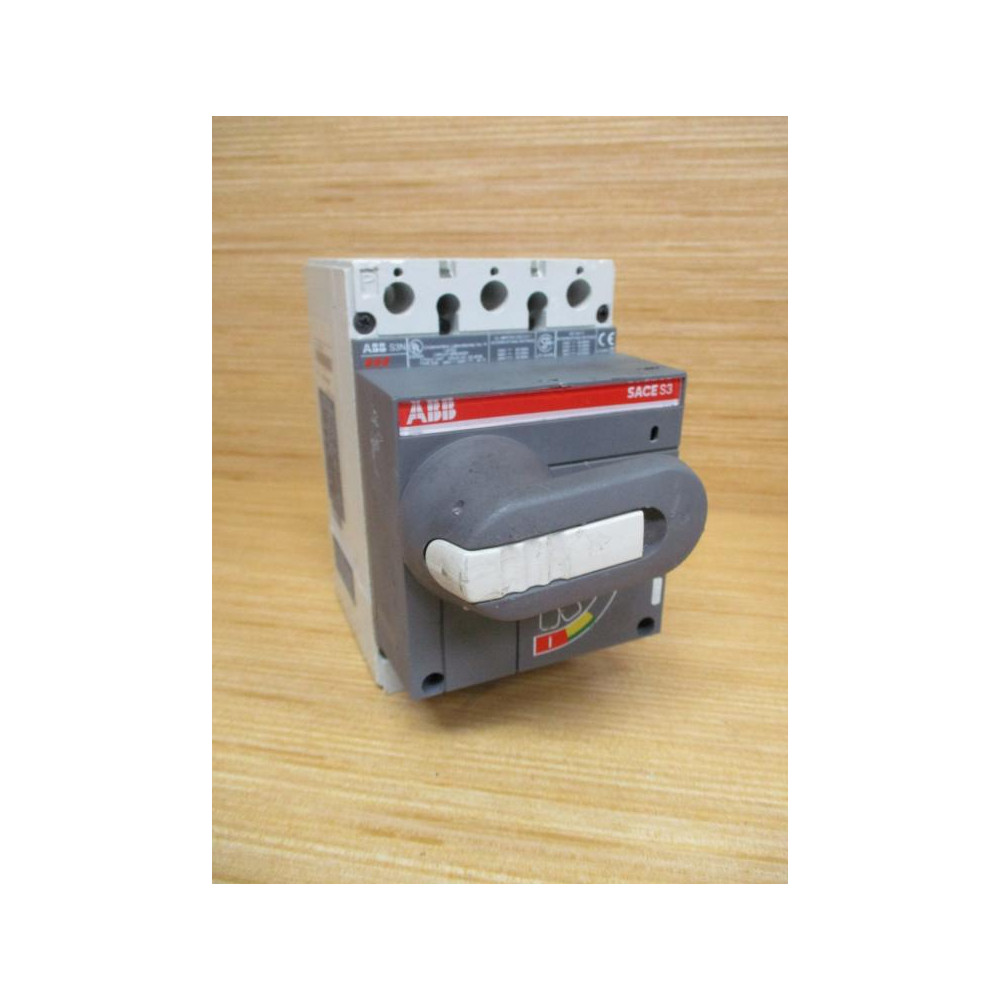 ABB SACES3 S3N 200A Circuit Breaker - Used