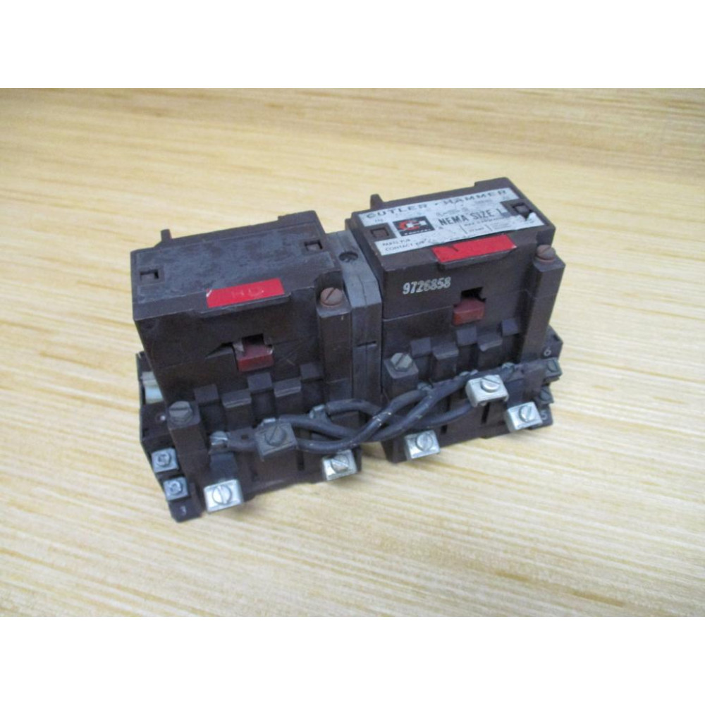 Cutler Hammer A51CNO Reversing Contactor A51CN0 - Used