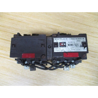 Cutler Hammer A51CNO Reversing Contactor A51CN0 - Used