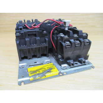 Allen Bradley 505-AOD Starter 505-A0D Reversing W Relay, (2)40410-326-52 - Used