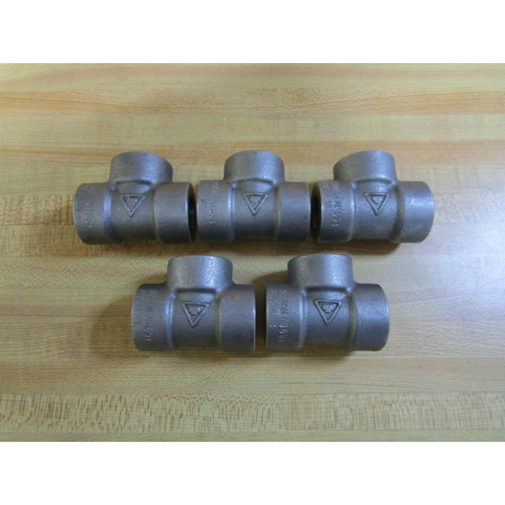 Generic SA105N AB694 3M 38 Tee Pipe Fitting AB694 (Pack of 5) - New No Box