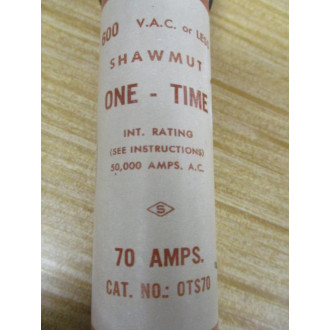 Gould Shawmut Ferraz Trionic OTS70 Fuse 0TS70 (Pack of 4) - Used