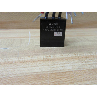 ZNR A50L-2001-0139 Surge Protector SAD15G391K 34" x 1" - Used