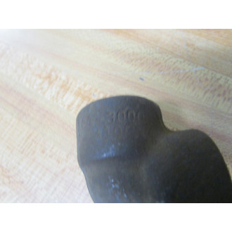 38-3000 90° Elbow Pipe Fitting 383000 Iron (Pack of 3) - New No Box