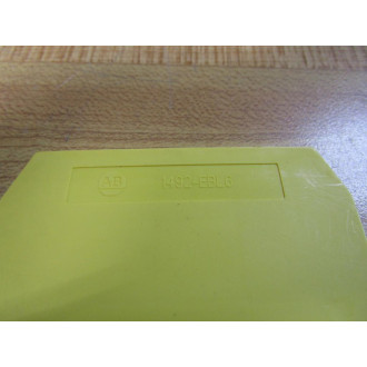 Allen Bradley 1492-EBL6-Y End Barrier 1492EBL6 (Pack of 100)