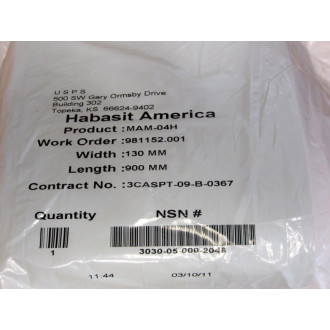 Habasit America MAM-04H-130-900 Conveyer Belt MAM-04H