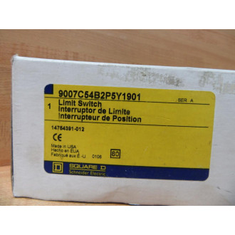 Square D 9007C54B2P5Y1901 Schneider Limit Switch