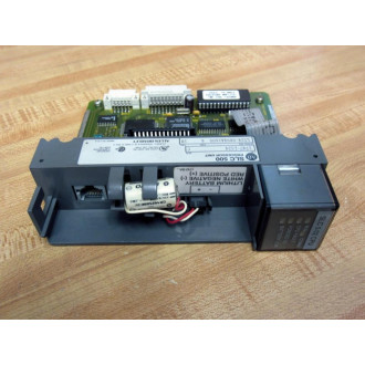 Allen Bradley 1747-L524 SLC502 CPU 1747L524 Ser.C Frn.6 Broken Latch - Used