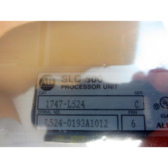 Allen Bradley 1747-L524 SLC502 CPU 1747L524 Ser.C Frn.6 - Used
