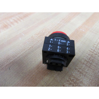 Siemens 3SB3 000-0BA21 Red Button 3SB30000BA21 wBase - New No Box