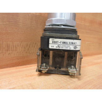 Allen Bradley 800T-FXMQL32RA7 Button W800T-XA, 800T-Blank - Refurbished