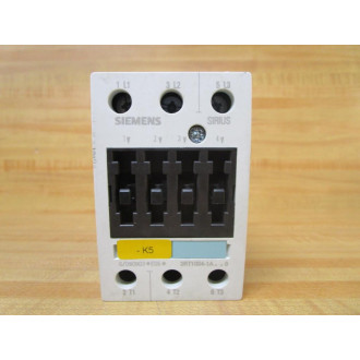 Siemens 3RT1034-1AK60 Power Contactor 3RT10341AK60 Chipped Coil Cover - Used