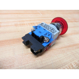 IDEC AVLW49911D-R-24V E-Stop Button AVW - New No Box