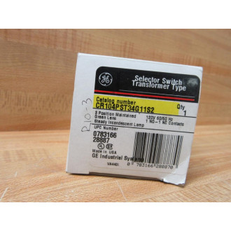 General Electric CR104PST34G11S2 3-Pos. Switch GE