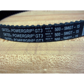 Gates 500-5MGT-15 PowerGrip CT3 Synchronous Belt 5005MGT15