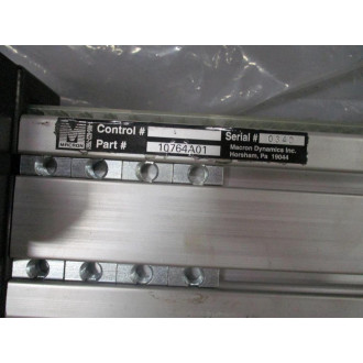 Macron 10764A01 Linear Rail Actuator - Used