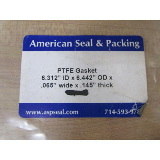 American Seal & Packing 6.312" X 6.442" Gasket 6312X6442 (Pack of 13)