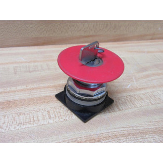 General Electric CR104PBK00A1L Keyed Push Button GE - Used