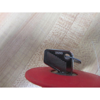 General Electric CR104PBK00A1L Keyed Push Button GE - Used