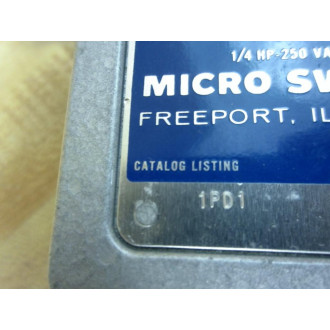 Micro Switch 1PD1 Adjustable Pulse Switch - New No Box