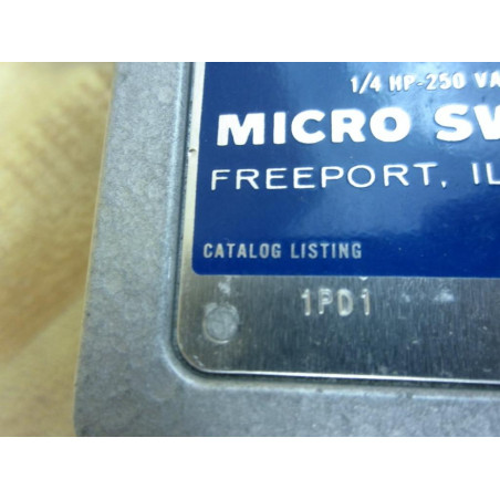 Micro Switch 1PD1 Adjustable Pulse Switch - New No Box