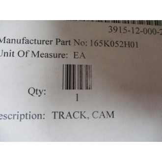 165K052H01 Cam Track 97942-165K052H01 - New No Box