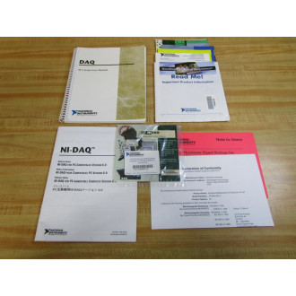 National Instruments 500445E-00 NI-DAQ Data Acquisition Software - New No Box