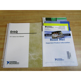 National Instruments 500445E-00 NI-DAQ Data Acquisition Software - New No Box