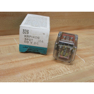 Potter & Brumfield KRP-14DG-110V DC Relay KRP-14DG-110VDC