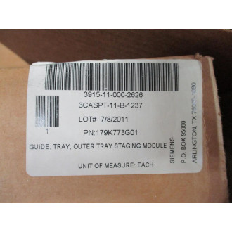 Siemens 179K773G01 Tray Guide 57219-179K773H01