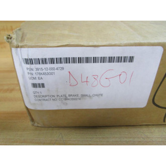 Generic 176K453G01 Plate, Brake, Small, Chute