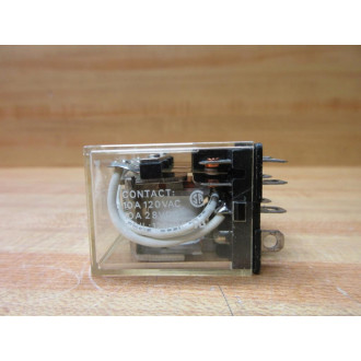 Omron LY4-US-AC120 Relay LY4-US-120 VAC (Pack of 5) - Used