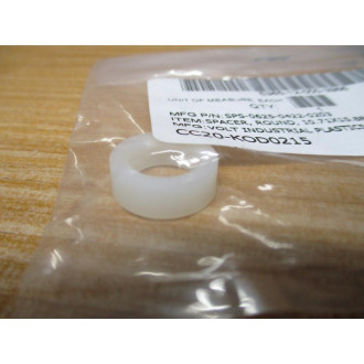 Volt Industrial Plastics SPS-0625-0422-0203 Round Spacer SPS062504220203 (Pack of 5)