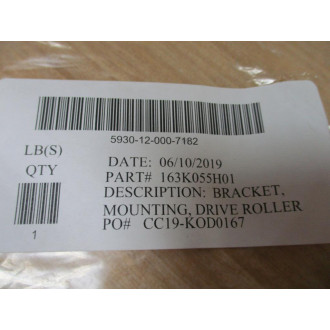 163K055H01 Drive Roller Mounting Bracket (Pack of 2)