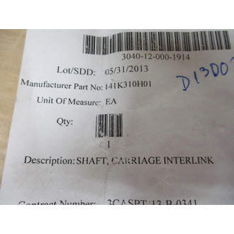 141K310H01 Carriage Interlink Shaft
