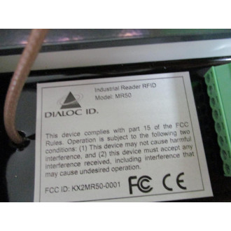 Dialoc ID MR50 Siemens Industrial Reader RFID Assy 143K995H01 - New No Box