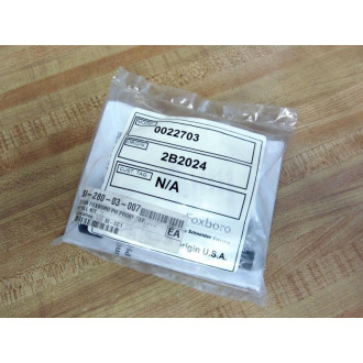Foxboro 0022703 871PH Sensors Probe Ref. Junction Refill Kit