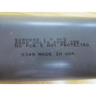 Cornell Dubilier SCRN248 Capacitor 1.0 MFD 2000V - New No Box