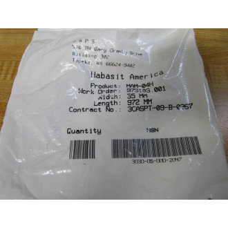Habasit MAM-04H-35-972 Conveyer Belt MAM-04H