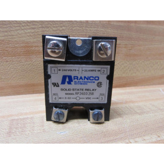 Ranco RP240 D 25B Solid State Relay RP240D25B