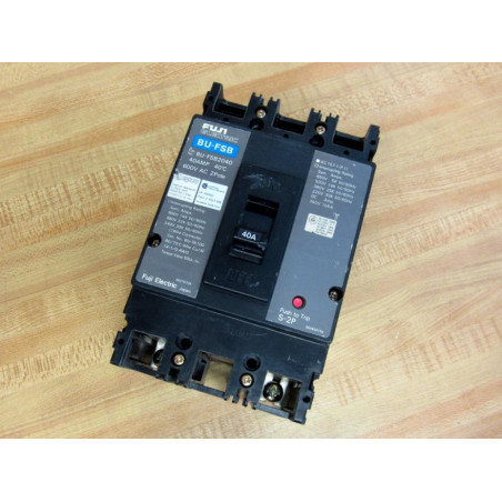 Fuji Electric BU-FSB2040 2P 40A Circuit Breaker BU-FSB - Used