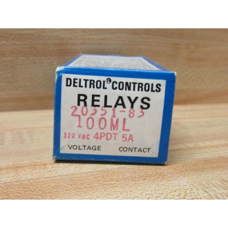 Deltrol Controls 20351-83-100ML Relay 20351-83
