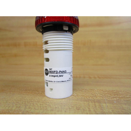 Allen Bradley 800FD-P4N3 Pilot Light 800FDP4N3