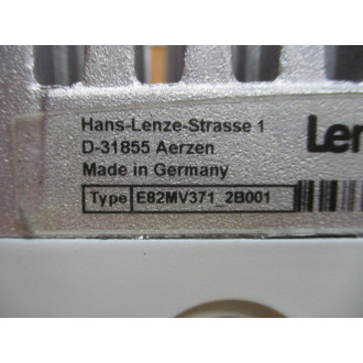 Lenze E82MV371-2B001 Frequency InverterMotor Assembly MDEMAXX071-32 - Used